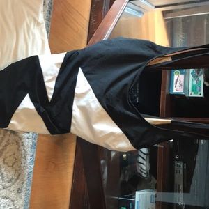 Carol wior Black with white accents brand new